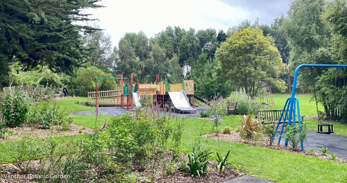 Play park at Ventnor Botanic Garden